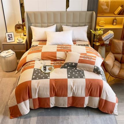 91家纺网 家纺一手货源 找家纺 （总）凯磊家纺 2022新款.磨毛系列--单被套