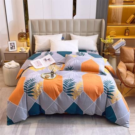 91家纺网 家纺一手货源 找家纺 （总）凯磊家纺 2022新款.磨毛系列--单被套