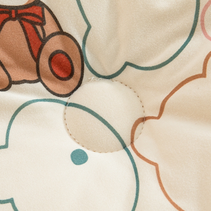 91家纺网 家纺一手货源 找家纺 芯恋 2025款针织棉大豆被子被芯春秋加厚冬被 活力小熊