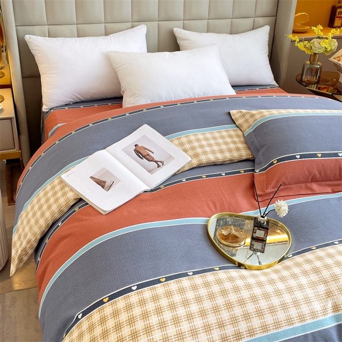 91家纺网 家纺一手货源 找家纺 凯磊家纺 2022新款.磨毛系列--单被套 艾儿纱