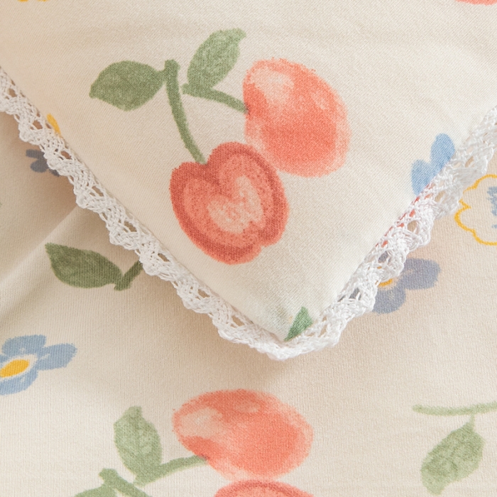 91家纺网 家纺一手货源 找家纺 芯恋 2025新款针织棉大豆被子被芯春秋加厚冬被浪漫春日