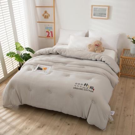 薇玛仕-A类朴棉大豆被冬被 浅灰色