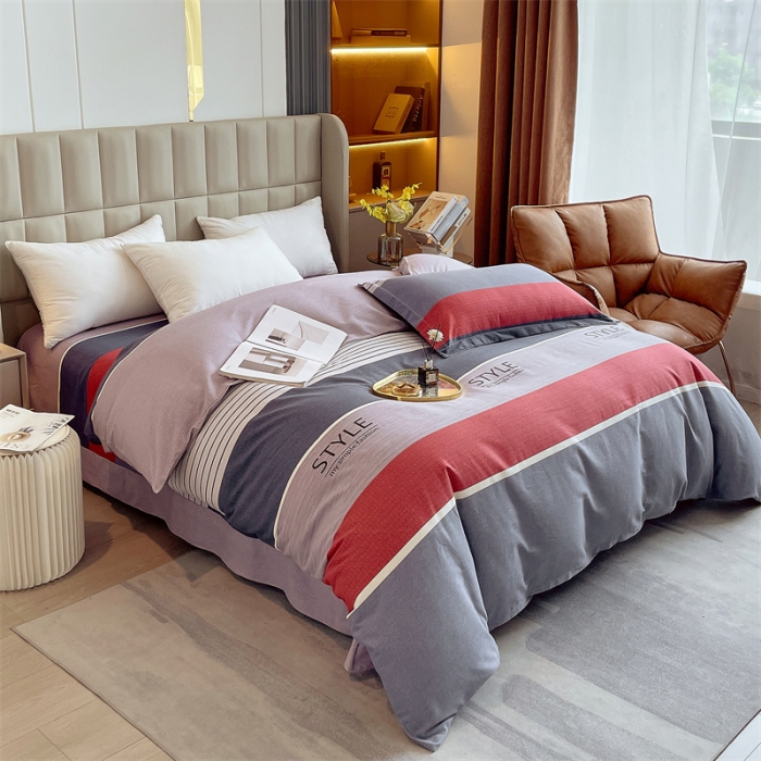 91家纺网 家纺一手货源 找家纺 凯磊家纺 2022新款.磨毛系列--单被套 都市青年