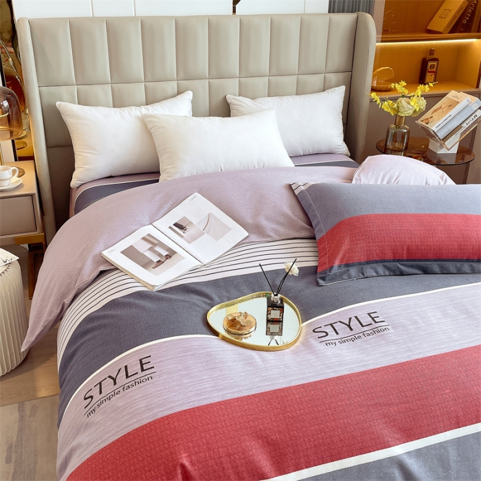 91家纺网 家纺一手货源 找家纺 凯磊家纺 2022新款.磨毛系列--单被套 都市青年