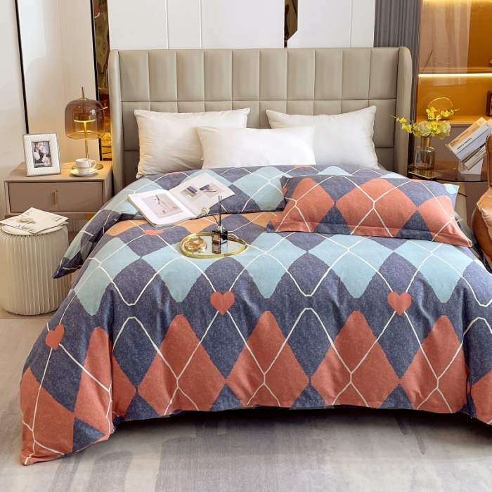 91家纺网 家纺一手货源 找家纺 凯磊家纺 2022新款.磨毛系列--单被套 彼岸