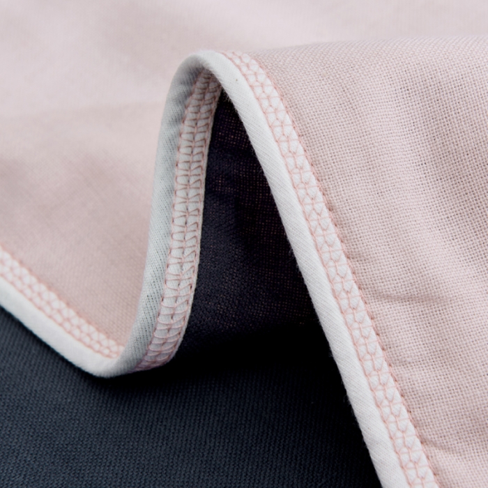 91家纺网 家纺一手货源 找家纺 朴尔 2022新款全棉四层纱布大版花独版枕巾（一对） 萌宠三兄弟（50*80）