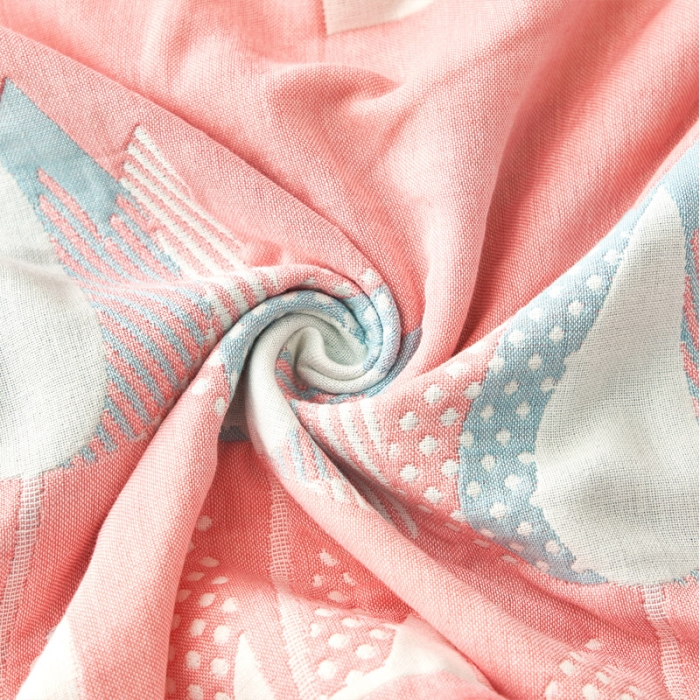 91家纺网 家纺一手货源 找家纺 （总）朴尔 2022新款全棉四层纱布休闲枕巾（一对）