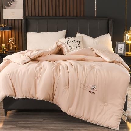 91家纺网 家纺一手货源 找家纺 （总）印季 2023新款牛奶味大豆被