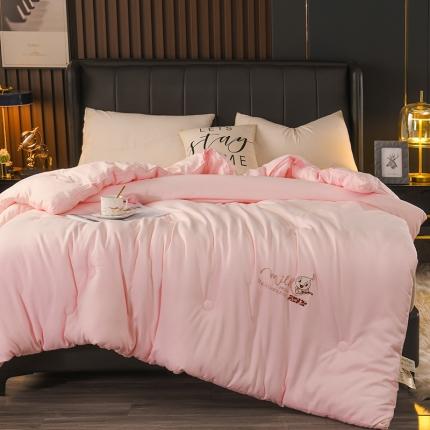 91家纺网 家纺一手货源 找家纺 （总）印季 2023新款牛奶味大豆被