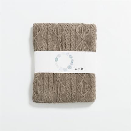 91家纺网 家纺一手货源 找家纺 暖绵绵 新款璃月系列毛毯 浅棕色毯