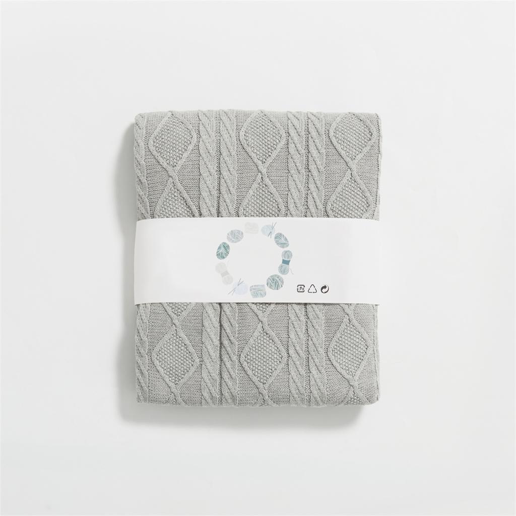 91家纺网 家纺一手货源 找家纺 暖绵绵 新款璃月系列毛毯 灰色毯