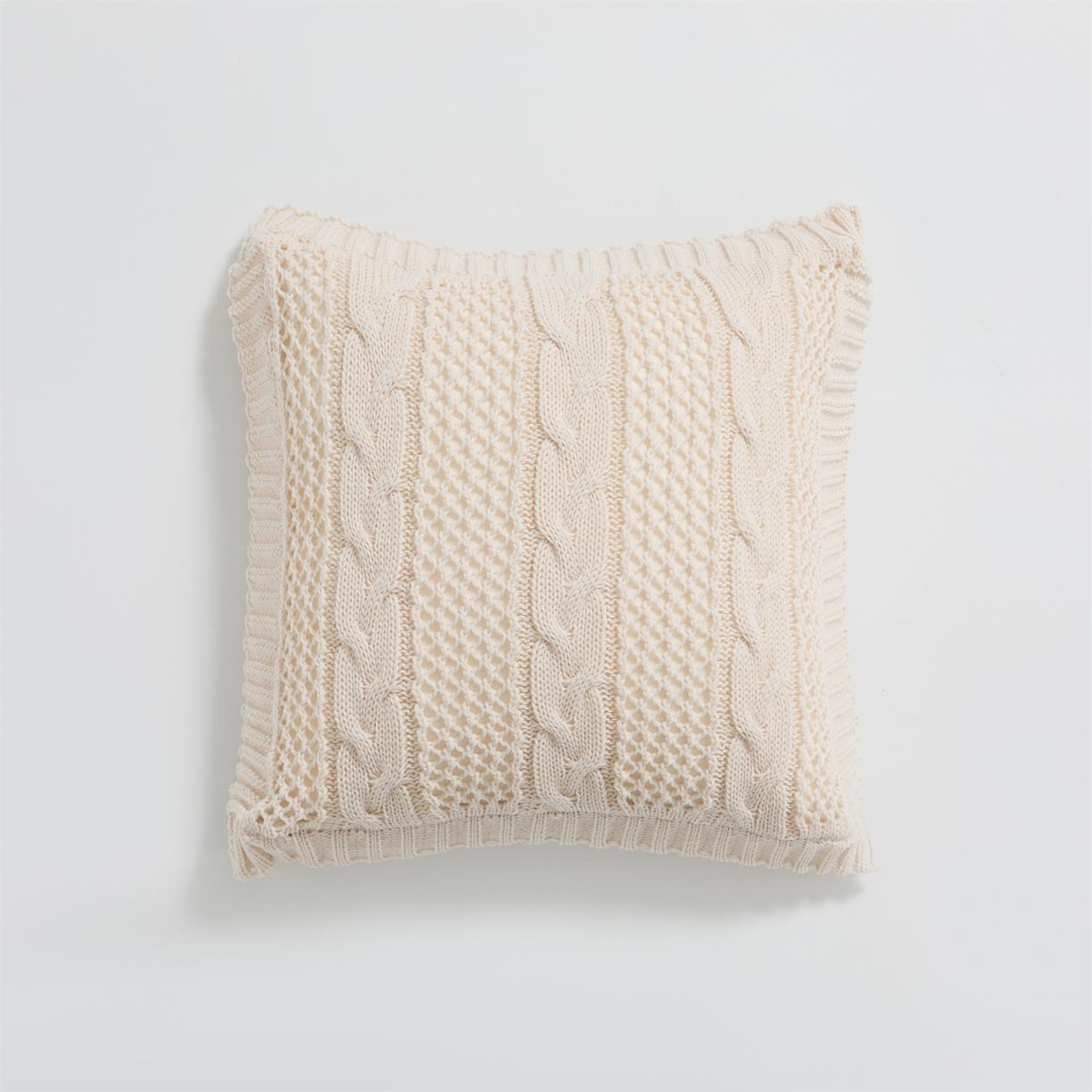 91家纺网 家纺一手货源 找家纺 暖绵绵 新款楷森系列抱枕 米色抱枕