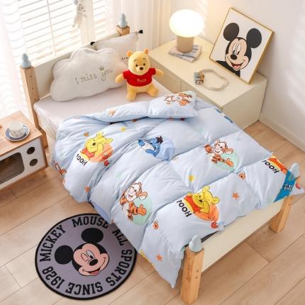 91家纺网 家纺一手货源 找家纺 总绒研羽绒 2025柔赛丝卡通儿童羽绒被冬被被子被芯