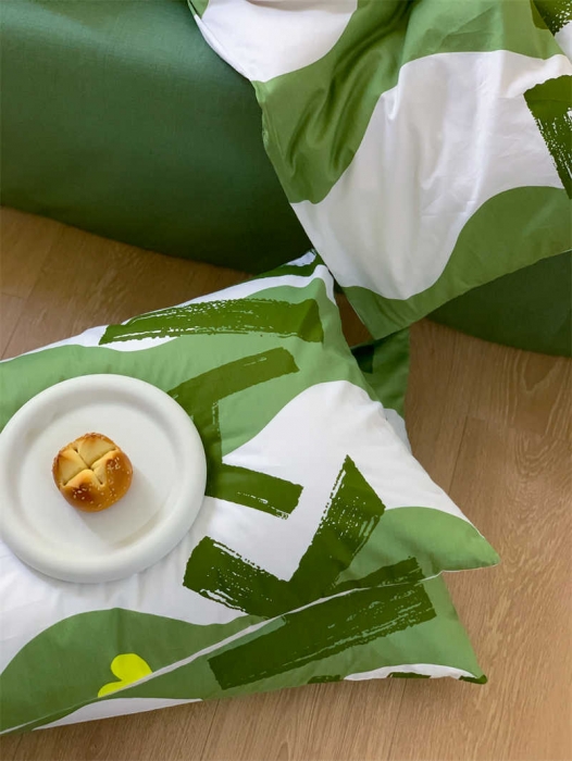 91家纺网 家纺一手货源 找家纺 金丝鸟 2022新款秋冬全棉印花系列四件套 卡拉纹