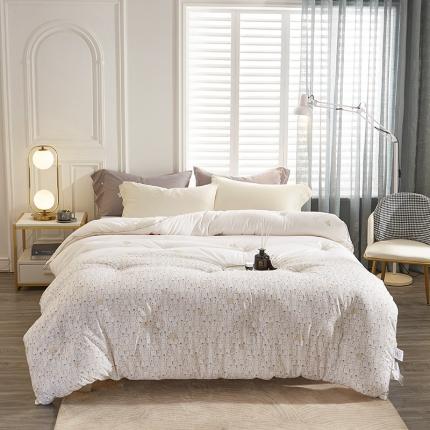 91家纺网 家纺一手货源 找家纺 素玖抱枕被2023新款全棉时尚印花大豆被被子被芯 旺财狗