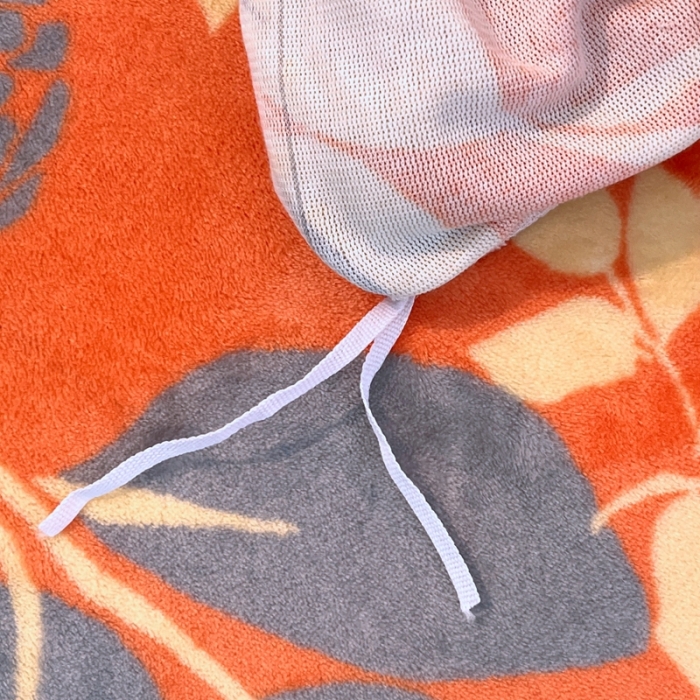 91家纺网 家纺一手货源 找家纺 凡客家居 2022新款牛奶绒印花系列四件套 秋意-桔