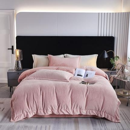 91家纺网 家纺一手货源 找家纺 （总）凡客家居 2022新款牛奶绒雕花系列四件套