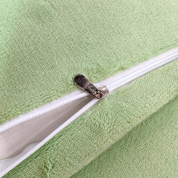 91家纺网 家纺一手货源 找家纺 凡客家居 2022新款牛奶绒雕花系列四件套 布兰特-草绿色