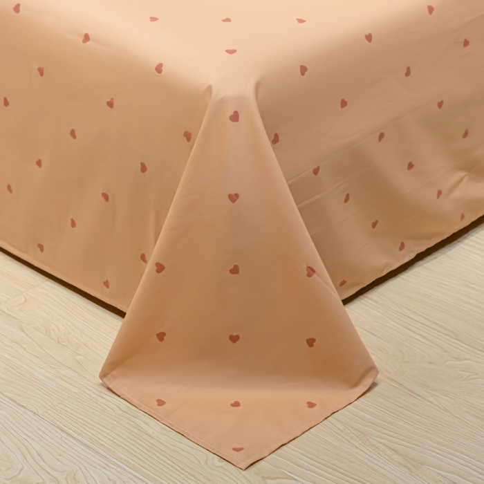 91家纺网 家纺一手货源 找家纺 凡客家居 新款13372纯棉印花滚边工艺款四件套 缤纷