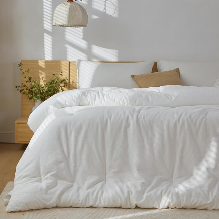 91家纺网 家纺一手货源 找家纺 （30%大豆）日本原单A类母婴级原棉大豆被全棉大豆蛋白纤维被 清雅2