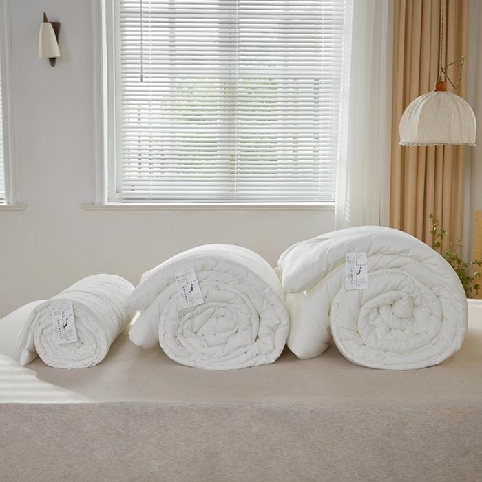 91家纺网 家纺一手货源 找家纺 （30%大豆）日本原单A类母婴级原棉大豆被全棉大豆蛋白纤维被 清雅2