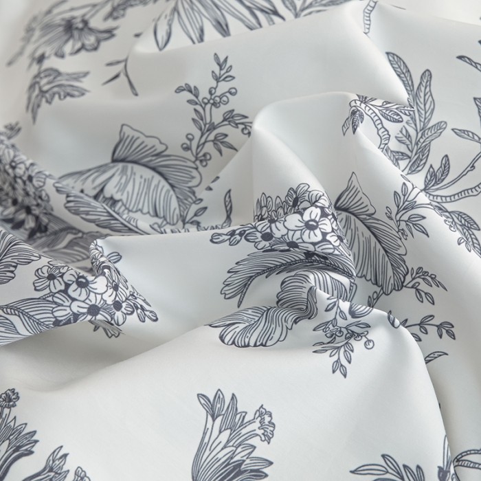 91家纺网 家纺一手货源 找家纺 （总）安莱 2022新款100支长绒棉数码印花四件套-花屿