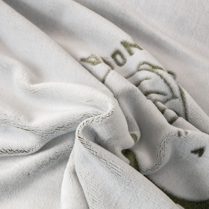 91家纺网 家纺一手货源 找家纺 来菲毛毯 2025新款背印剪花牛奶绒毛毯加厚毯子不掉毛高端毯子绿恐龙