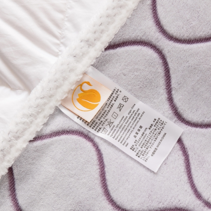 91家纺网 家纺一手货源 找家纺 来菲毛毯 2025新款背印剪花牛奶绒毛毯加厚毯子不掉毛高端毯子波纹