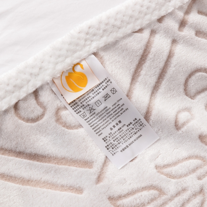 91家纺网 家纺一手货源 找家纺 来菲毛毯 2025新款背印剪花牛奶绒毛毯加厚毯子不掉毛高端毯子图腾花