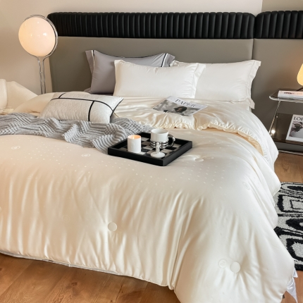 91家纺网 家纺一手货源 找家纺 （70%大豆被）A类大豆纤维被高端提花大豆春秋被加厚冬被 70大豆被