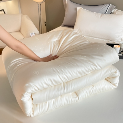 91家纺网 家纺一手货源 找家纺 （70%大豆被）A类大豆纤维被高端提花大豆春秋被加厚冬被 70大豆被图5