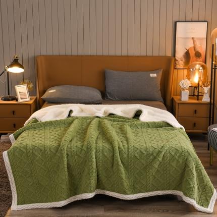 91家纺网 家纺一手货源 找家纺 总 席之家 2023新款加厚牛奶绒塔芙绒羊羔绒毛毯