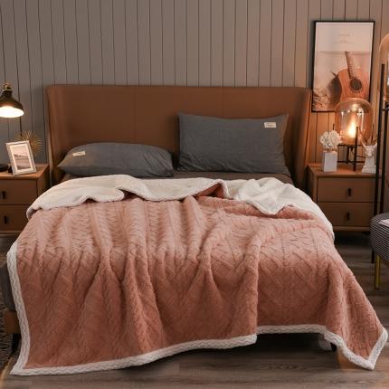 91家纺网 家纺一手货源 找家纺 总 席之家 2023新款加厚牛奶绒塔芙绒羊羔绒毛毯