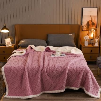 91家纺网 家纺一手货源 找家纺 总 席之家 2023新款加厚牛奶绒塔芙绒羊羔绒毛毯