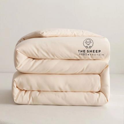 91家纺网 家纺一手货源 找家纺 （总）优被业2024新款羊绒蛋白大豆纤维被 双萃蛋白暖意双倍