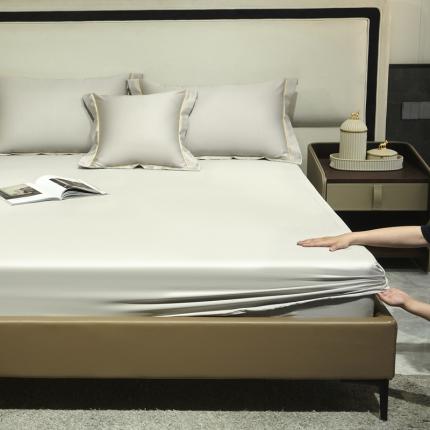 91家纺网 家纺一手货源 找家纺 （总）八十八家纺 2023新款贡缎新疆长绒棉床笠保护套定制