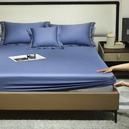 91家纺网 家纺一手货源 找家纺 （总）八十八家纺 2023新款贡缎新疆长绒棉床笠保护套定制