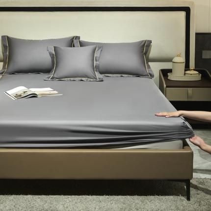 91家纺网 家纺一手货源 找家纺 （总）八十八家纺 2023新款贡缎新疆长绒棉床笠保护套定制