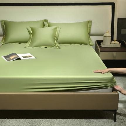 91家纺网 家纺一手货源 找家纺 （总）八十八家纺 2023新款贡缎新疆长绒棉床笠保护套定制