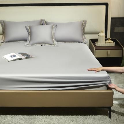 91家纺网 家纺一手货源 找家纺 （总）八十八家纺 2023新款贡缎新疆长绒棉床笠保护套定制