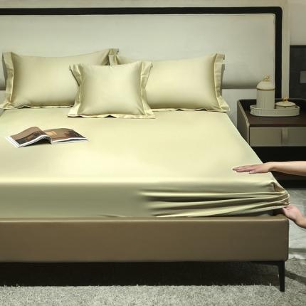 91家纺网 家纺一手货源 找家纺 （总）八十八家纺 2023新款贡缎新疆长绒棉床笠保护套定制