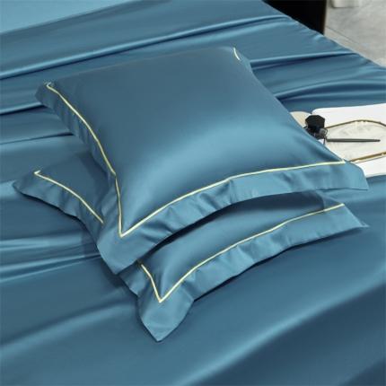 91家纺网 家纺一手货源 找家纺 （总）八十八家纺 2023新款贡缎新疆长绒棉全面素色-枕套