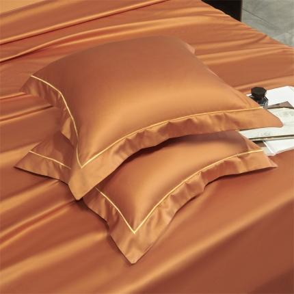 91家纺网 家纺一手货源 找家纺 （总）八十八家纺 2023新款贡缎新疆长绒棉全面素色-枕套