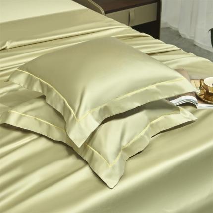 91家纺网 家纺一手货源 找家纺 （总）八十八家纺 2023新款贡缎新疆长绒棉全面素色-枕套