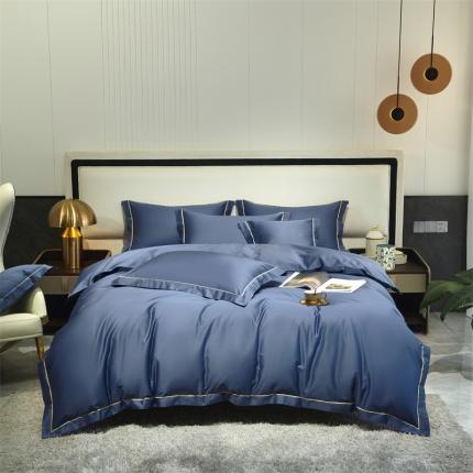 91家纺网 家纺一手货源 找家纺 （总）八十八2023新款贡缎新疆长绒棉纯棉四件套全棉六件套床单床笠款可定制