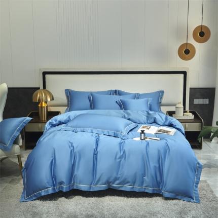 91家纺网 家纺一手货源 找家纺 （总）八十八2023新款贡缎新疆长绒棉纯棉四件套全棉六件套床单床笠款可定制