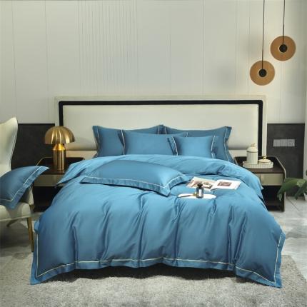 91家纺网 家纺一手货源 找家纺 （总）八十八2023新款贡缎新疆长绒棉纯棉四件套全棉六件套床单床笠款可定制