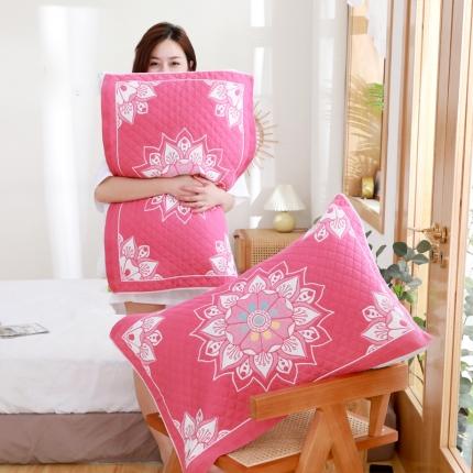 91家纺网 家纺一手货源 找家纺 （总）朴尔 2022新款柔棉卡漫风系列三层纱布枕巾（一对）