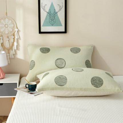 91家纺网 家纺一手货源 找家纺 （总）朴尔 2022新款素雅系列全棉系列四层纱布枕巾（一对）