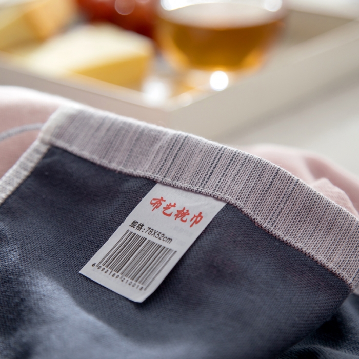 91家纺网 家纺一手货源 找家纺 朴尔 2022新款十二生肖定位大版花全棉四层纱布枕巾（一对） 仔仔鸡（53*78成人）